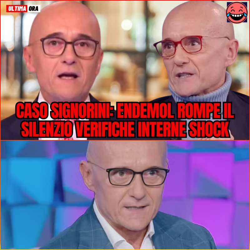 Caso Signorini sempre più teso: Endemol annuncia verifiche interne shock, un passo inatteso che infiamma i social, confonde il pubblico e solleva interrogativi pesanti su responsabilità, controlli e verità rimaste nell’ombra fino ad oggi!