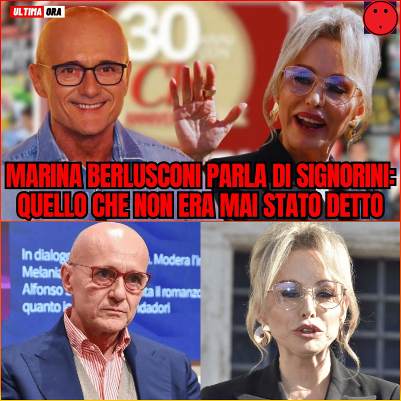 Nessuno se lo aspettava: le parole di Marina Berlusconi su Signorini emergono ora e scatenano confusione, sospetti e domande senza risposta, mentre il pubblico si chiede perché certi dettagli non siano mai stati raccontati prima e cosa si nasconda davvero dietro questo improvviso cambio di tono