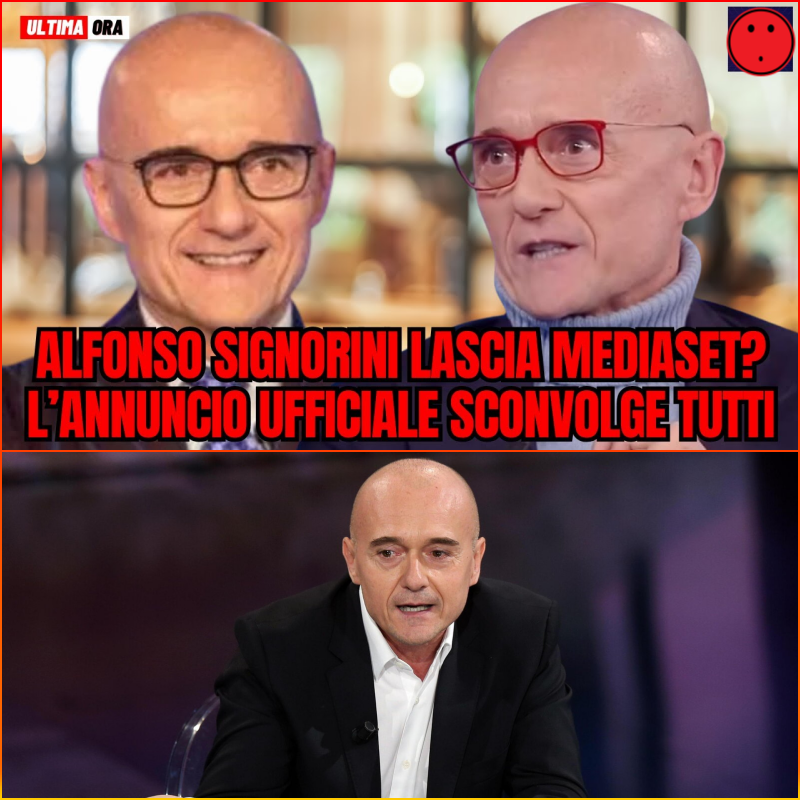 Notizia choc in casa Mediaset: Alfonso Signorini annuncia l’addio? La notizia ha scosso fan ed esperti del settore, scatenando speculazioni e sconvolgendo i palinsesti.