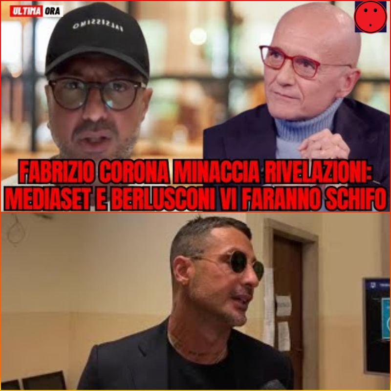 Le nuove minacce di Fabrizio Corona stanno scuotendo l’Italia