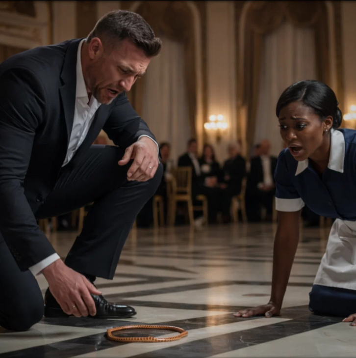 Il miliardario rimase sbalordito quando vide l’anello della cameriera nera, la promessa fattagli quando era un povero orfano: “Ti sposerò…”