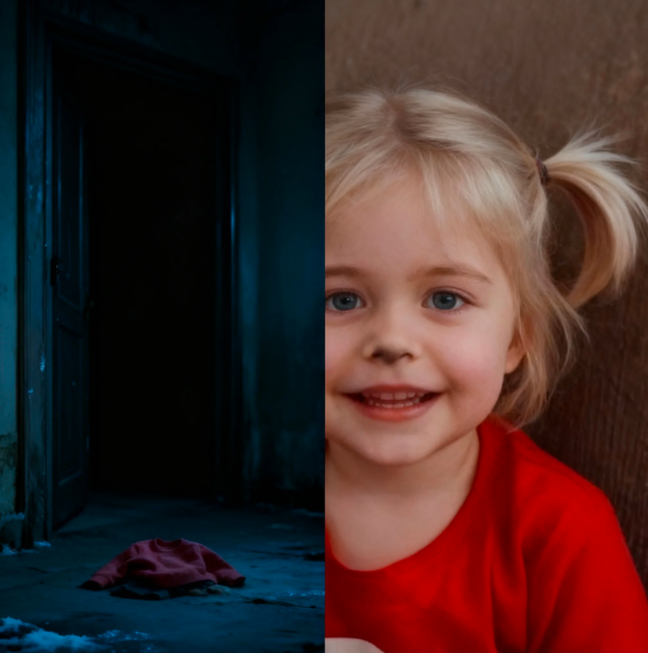 UNA BAMBINA DI 4 ANNI SCOMPARGE ALL’IMPROVVISO DAVANTI A CASA SUA!