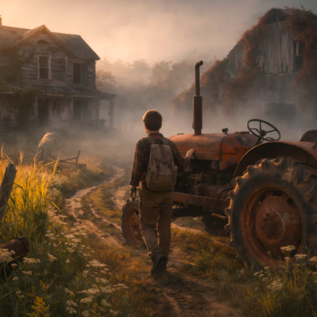 Dopo essere fuggito da un orfanotrofio crudele, un povero ragazzo trova 9.600 dollari in una fattoria dimenticata.