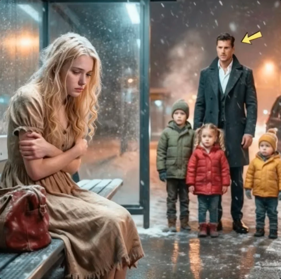 Suo marito la cacciò di casa perché pensava che fosse sterile, ma un amministratore delegato e padre single le disse: “Vieni con me”.