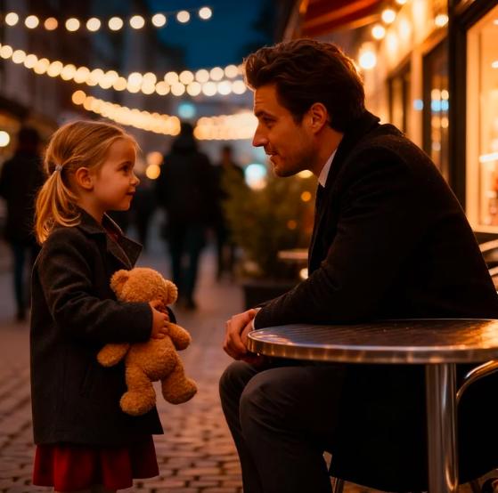 L’uomo solo trascorse il Natale da solo… finché la bambina non disse: “Vieni a casa mia per la festa!”