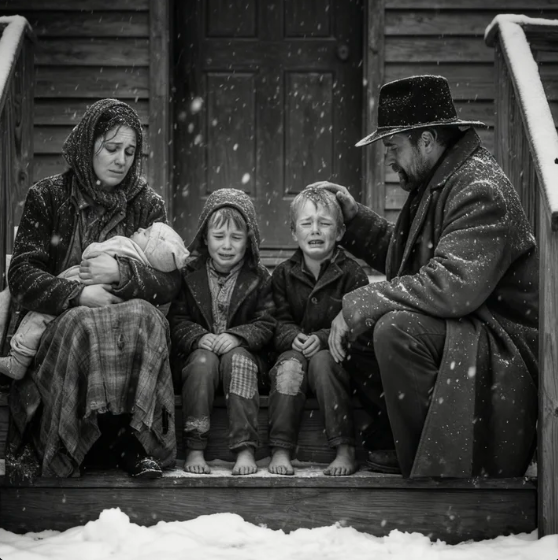 Una vedova, abbandonata e rimasta senza casa con tre figli, si ritrova senza un tetto, finché un cowboy non le dice: “Ti riporto a casa”.