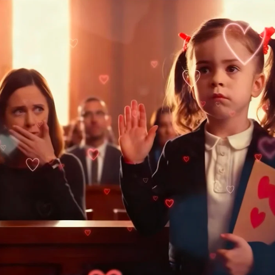 “Sono l’avvocato di mia madre”, ha detto la ragazza al giudice. “È successo qualcosa di inaspettato”.