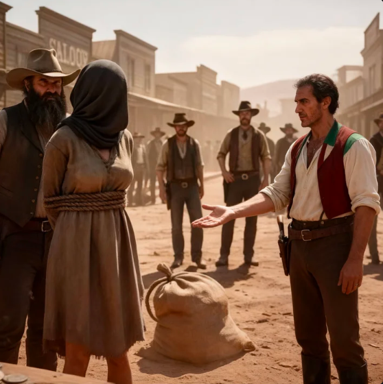 Il solitario taglialegna comprò la donna con il sacco in testa per 2 dollari e la sposò non appena lei gli disse il suo nome.