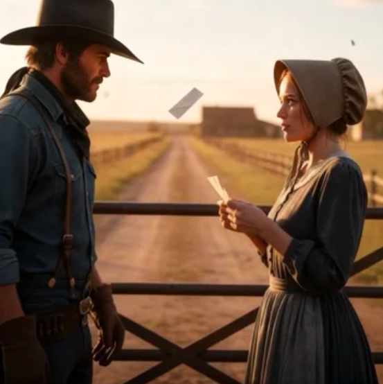 Il cowboy vide il suo vicino abbandonare il suo amico di penna sulla soglia di casa…