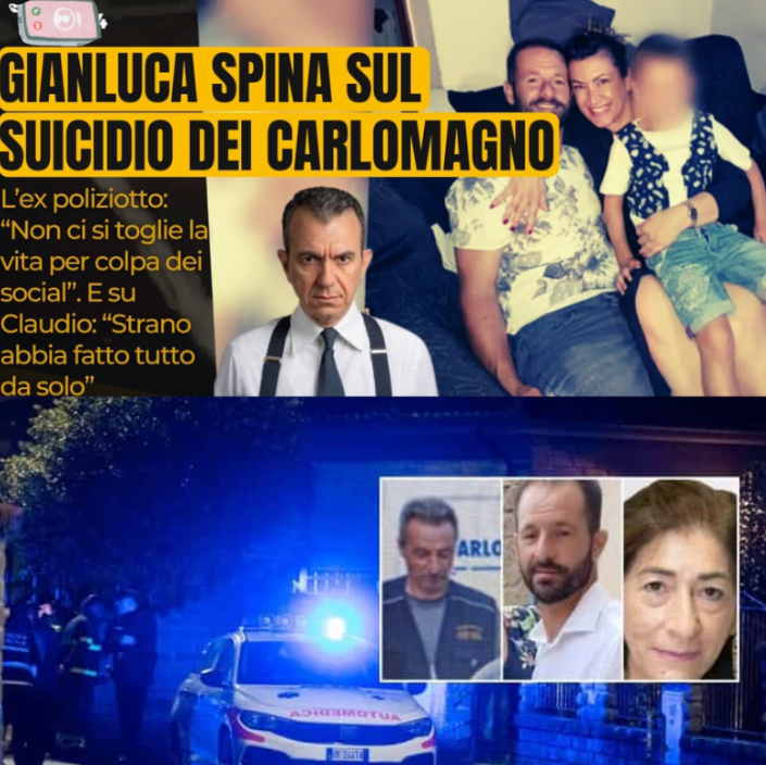 Torzullo, Gianluca Spina sul suicidio dei genitori di Carlomagno: “Non ci si uccide per i social”