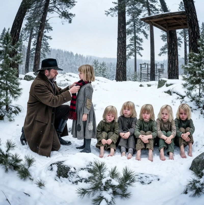 Un cowboy li trova affamati durante una bufera di neve: le ultime parole della figlia maggiore gli spezzano il cuore.