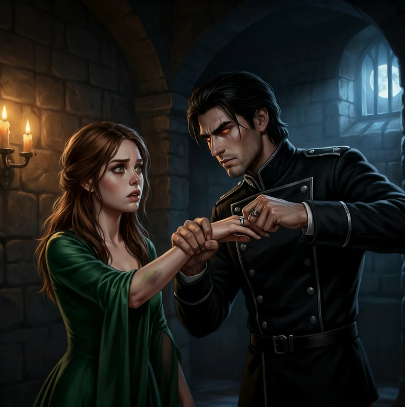 “Ho già un fidanzato”, disse, sollevando l’anello, e il Re Alfa glielo strappò via. “Non più.”