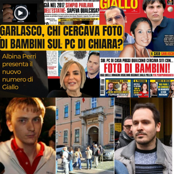 : Garlasco: Chi ha cercato le foto dei bambini sul computer di Chiara? Albina Perri presenta il nuovo film di Giallo.