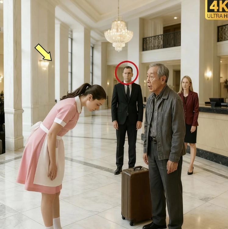 Tutti ignorarono il miliardario giapponese, ma le parole in giapponese di una cameriera lo lasciarono senza parole.