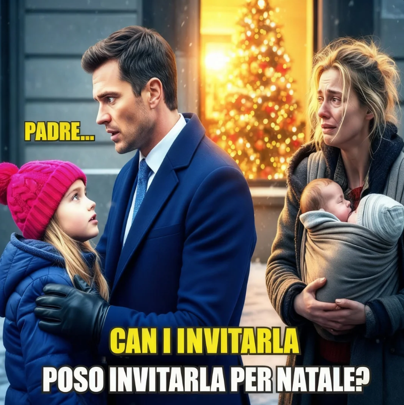 La figlia del miliardario vide la madre povera con i suoi figli gemelli al freddo e fece l’impensabile.