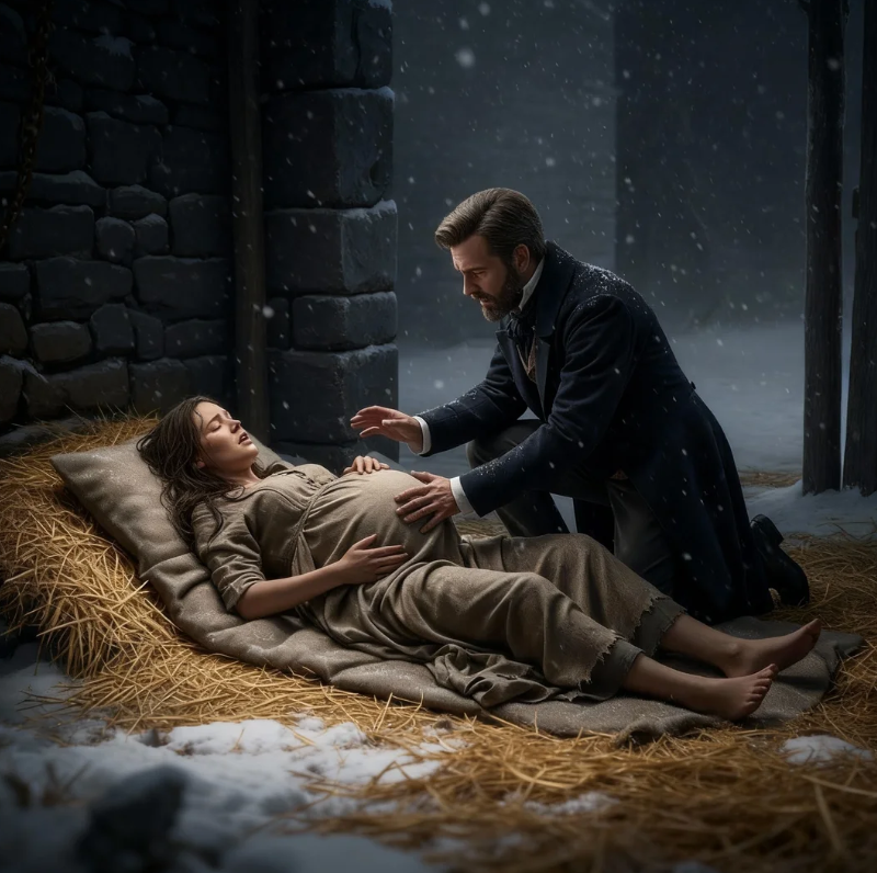 “Un miracolo di Natale: l’ha trovata sola in travaglio. Non crederete a quello che è successo.”