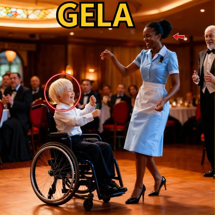 Il miliardario è rimasto sbalordito quando una cameriera nera ha permesso al figlio disabile di guidare il ballo.