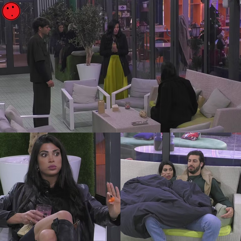 SCONCERTO E TENSIONE NELLA CASA DEL GRANDE FRATELLO: le reazioni degli inquilini al comportamento di Rasha Younes sorprendono tutti