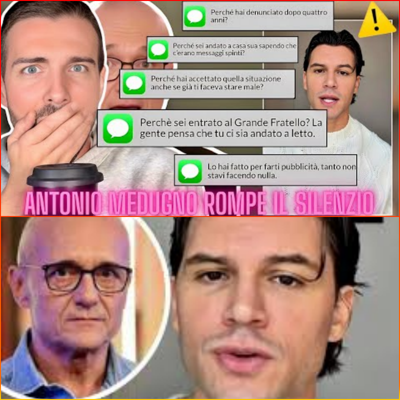 “Questa è la mia verità”: Antonio Medugno rompe il silenzio e risponde alle critiche del pubblico.