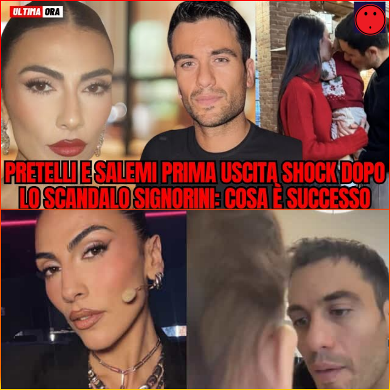 Dopo lo scandalo Signorini, Pretelli e Salemi sono stati avvistati di nuovo insieme: