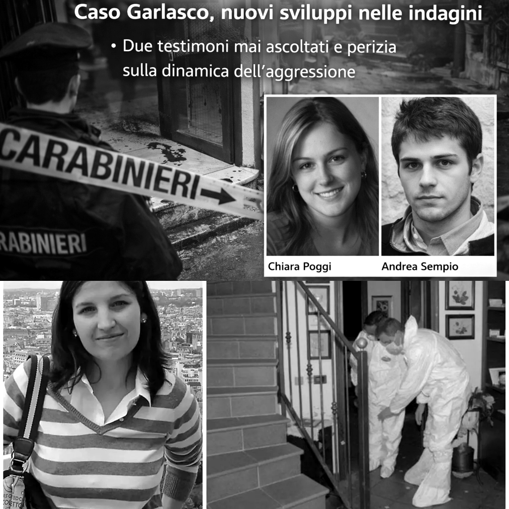 Caso Garlasco: nuovi sviluppi nell’indagine, due testimoni mai ascoltati e una relazione tecnica sulla dinamica dell’aggressione