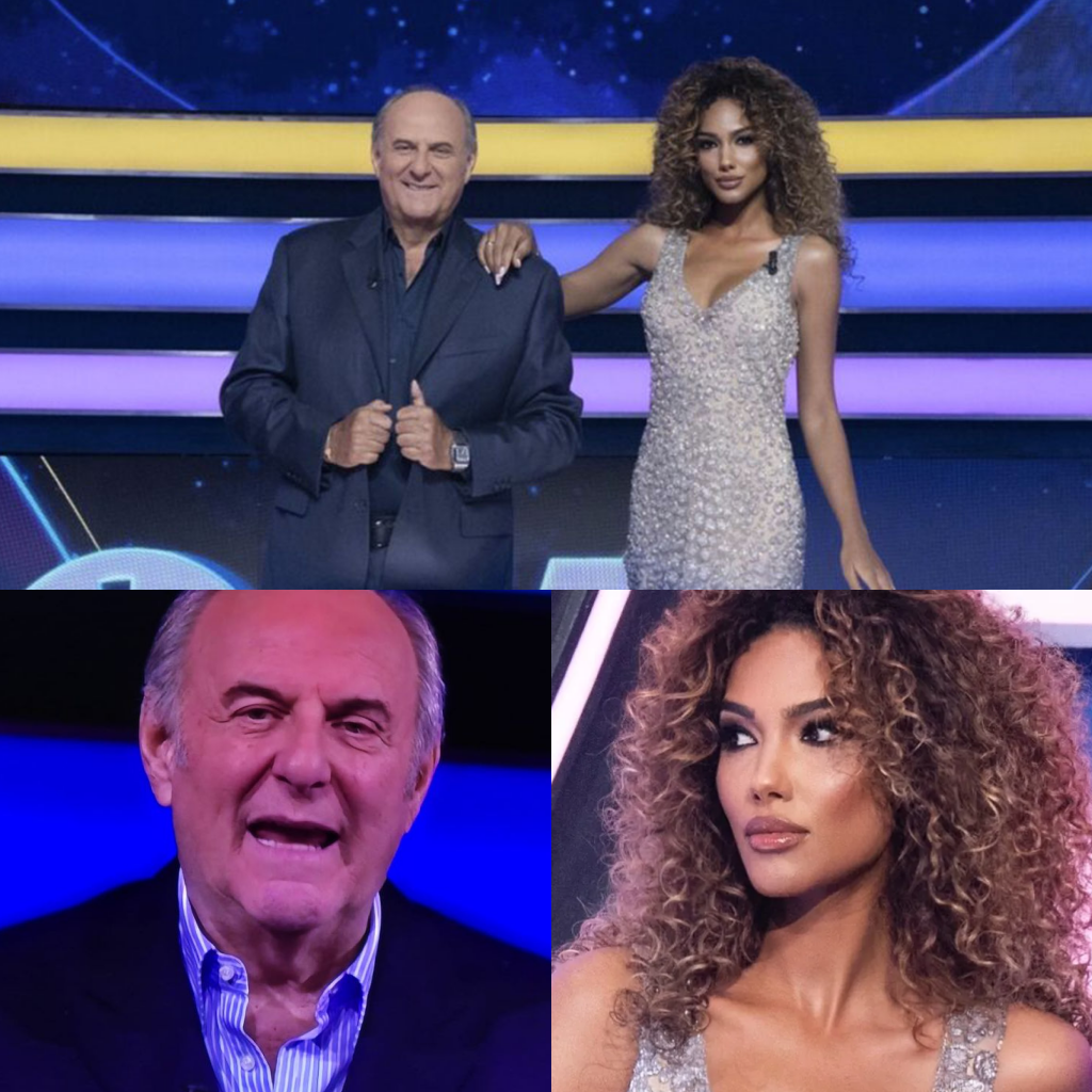 SCANDALO TELEVISIVO ITALIANO Gamira Lui e Gerry Scotti: coincidenza o intreccio nascosto? Le voci che scuotono lโemittente e riscrivono il passato