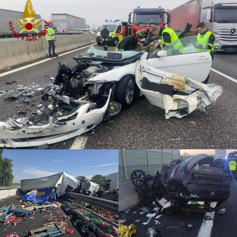 Grave incidente sull’Autostrada del Sole in Umbria: camion si ribalta, muore il conducente