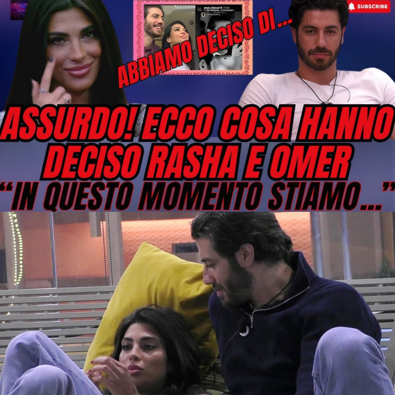 🚨 DOPO IL FILM GIRLFRIEND, SCOPPIA IL CAOS: OMER E RASHA SI CONFRONTANO FUORI DALLO SCHERMO!