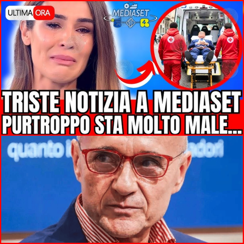 Cattive notizie da Mediaset? I fan sono estremamente sconvolti dopo la dichiarazione “Mi dispiace, è gravemente malato.