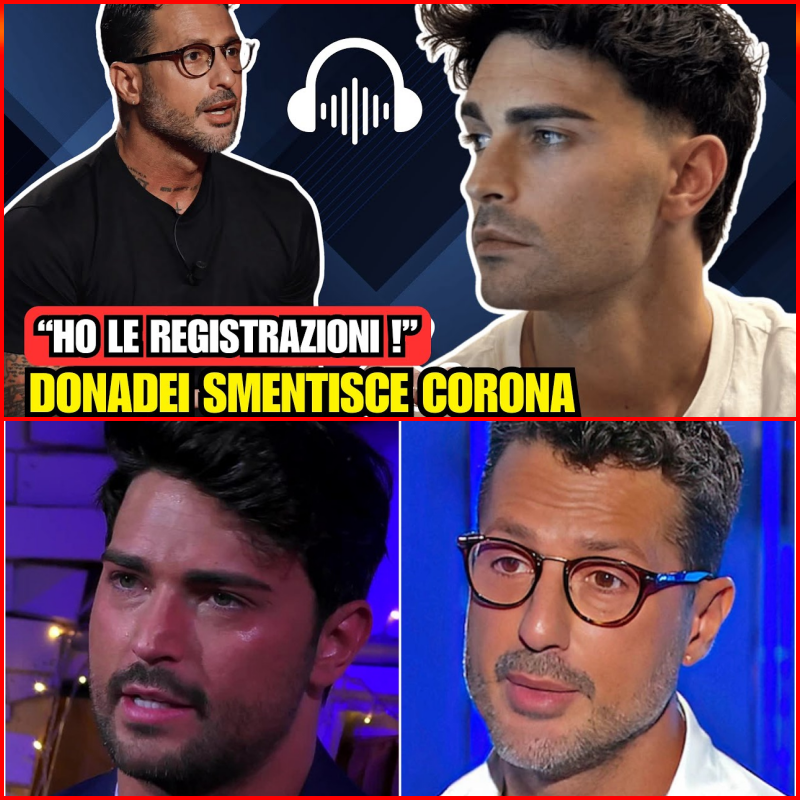 Notizia choc nel caso Signorini: Davide Donadei nega le accuse di Fabrizio Corona, lasciando tutti di stucco.