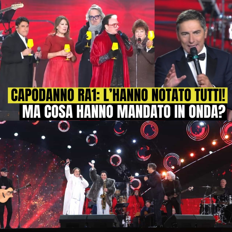 ULTIME NOTIZIE. “Lo spettacolo di Capodanno di Rai1 ha sorpreso tutti