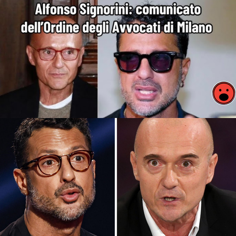 Frenesia mediatica: caso Alfonso Signorini, l’Ordine degli Avvocati di Milano si esprime: retorica dura