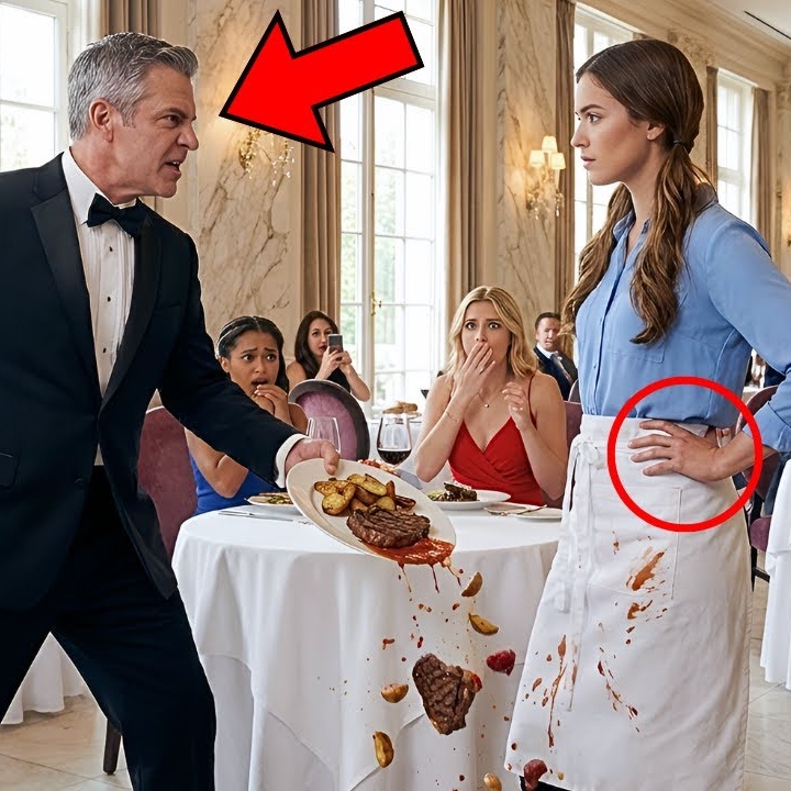 Il miliardario perse la pazienza durante la cena: la risposta concisa della cameriera placò immediatamente la sua rabbia.