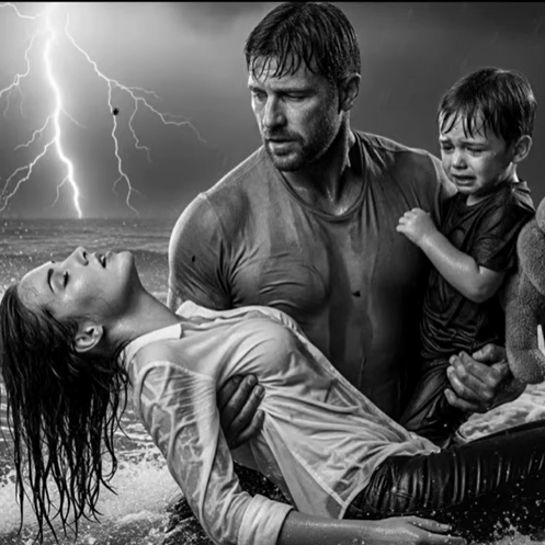 Sfidò la tempesta per salvare la madre e il bambino: la mattina dopo, lo attendeva il suo splendido yacht.