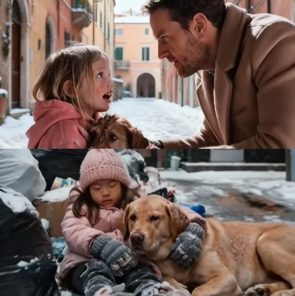 Un CEO single scopre una bambina e il suo cane che dormono in un mucchio di spazzatura: la verità gli spezza il cuore.