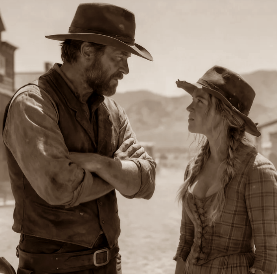 “Stanotte dormirai con me”, dice la donna di montagna sorprendendo il cowboy.