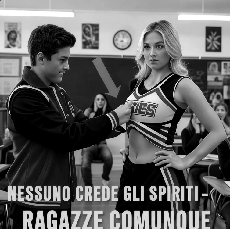 I bulli palpavano il seno della ragazza timida, senza avere idea del suo passato segreto.