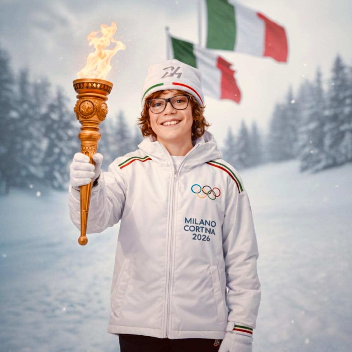 La buona notizia per Riccardo: da Belluno a Milano Cortina, la storia di un bambino che non doveva restare indietro