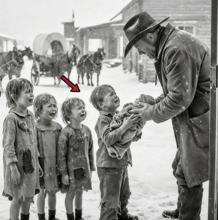 Stavano per separarsi per sempre, finché un cowboy non pronunciò quattro parole.