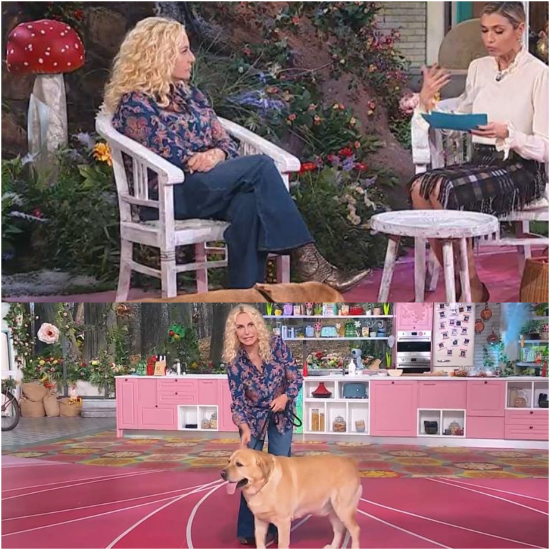 Antonella Clerici porta Simba in studio: tra tenerezza televisiva e polemiche del pubblico